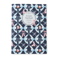 トゥリボンレッスンノート(ネイビー--)