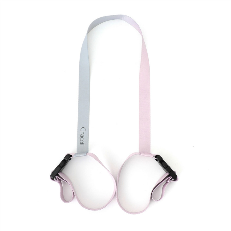 ★ヨガマットベルト(グレイッシュローズ--)