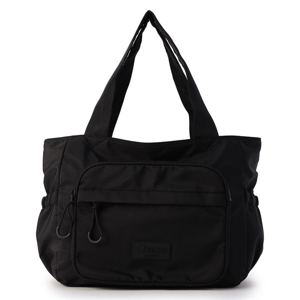 ベーシックトートバッグ(ブラック-ー)