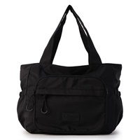 ベーシックトートバッグ(ブラック-ー)