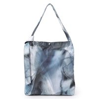 インクアートＰトートバッグ(ブラックP-ー)