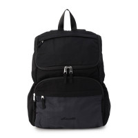 バイカラーバックパック(ブラック--)