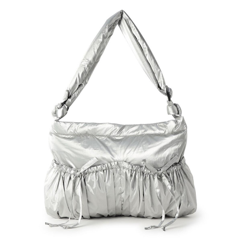 2Pショルダーバッグ(シルバー--)