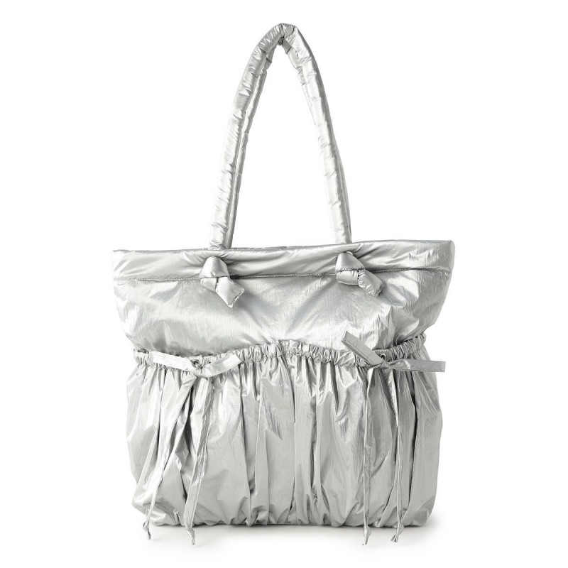 2Pトートバッグ(シルバー--)