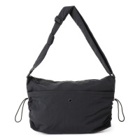 サイドギャザーショルダー(ブラック--)
