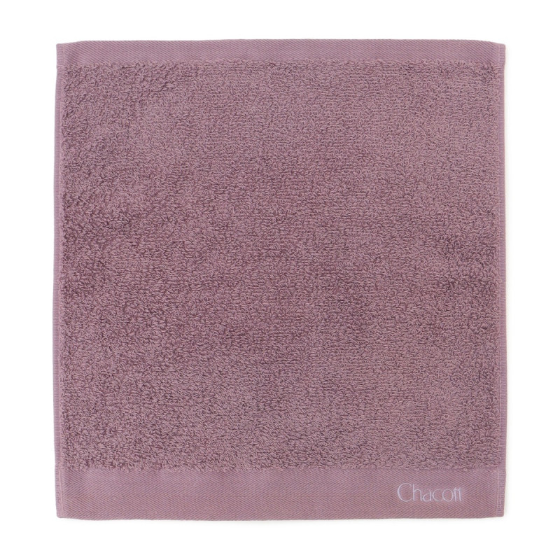 Chacottハンドタオル(グレイッシュライラック--)