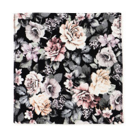 ★ビオーニハンドタオル(ブラックプリント--)