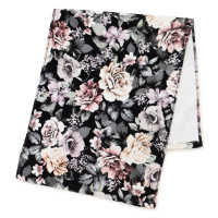 ★ビオーニフェイスタオル(ブラックプリント--)