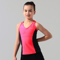 ★オープンバックロングトップ(ピンク-S)