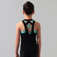 エアリーロングトップIII(ブラック-S)