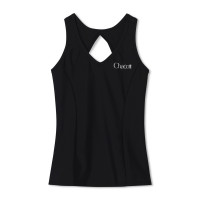 オープンバックロングトップII(ブラック-S)