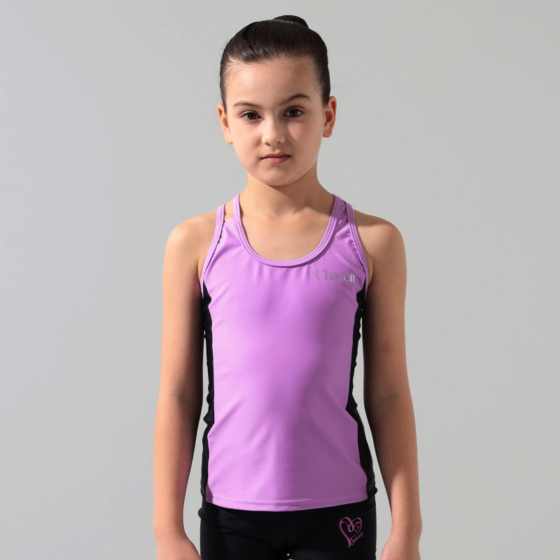 ★アシンメトリーロングトップ(ライラック-S)