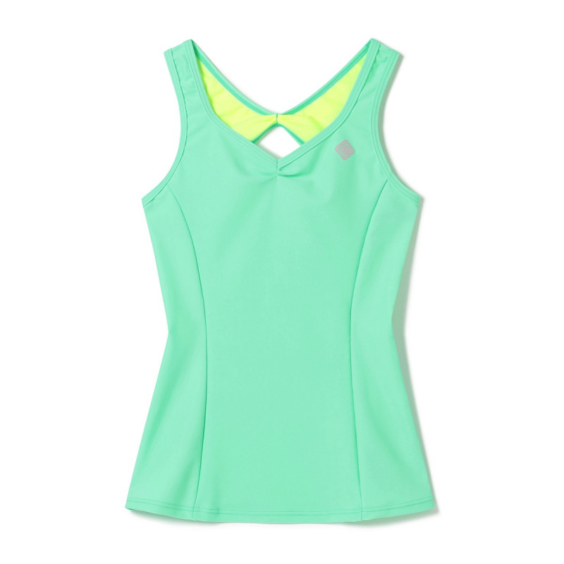 リボンロングトップ(アクアグリーン-S)