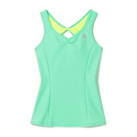 リボンロングトップ(アクアグリーン-S)