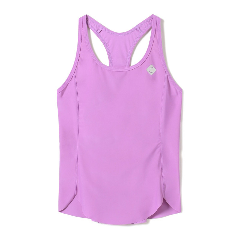 スカラップロングトップ(ライラック-S)