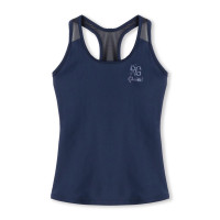 プリントロングトップ(ネイビー-S)