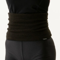 ボディウォーマー(ブラック-フリー)