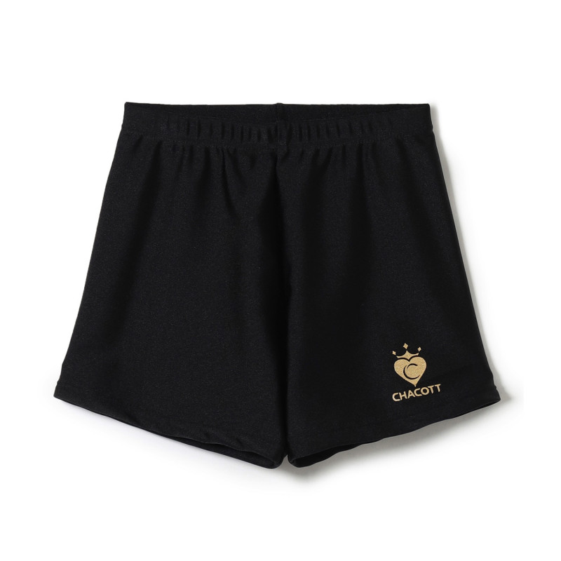 クラウンプリント1.5分丈スパッツ(ゴールド-S)