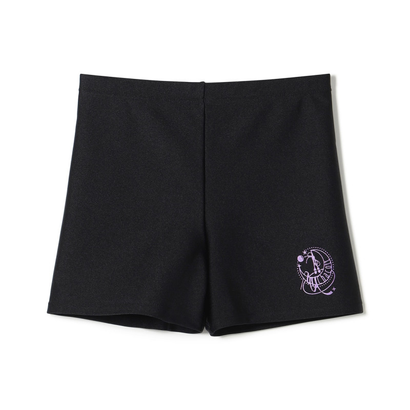 Lunaプリント 1.5分丈スパッツ(ラベンダー-S)