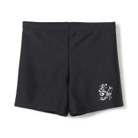 Floraプリント1.5分丈スパッツ(シルバー-S)