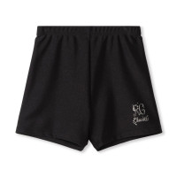 プリント1.5分丈スパッツ(ガンメタル-S)