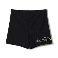 ネオンプリント1.5分丈スパッツ(イエロー-S)