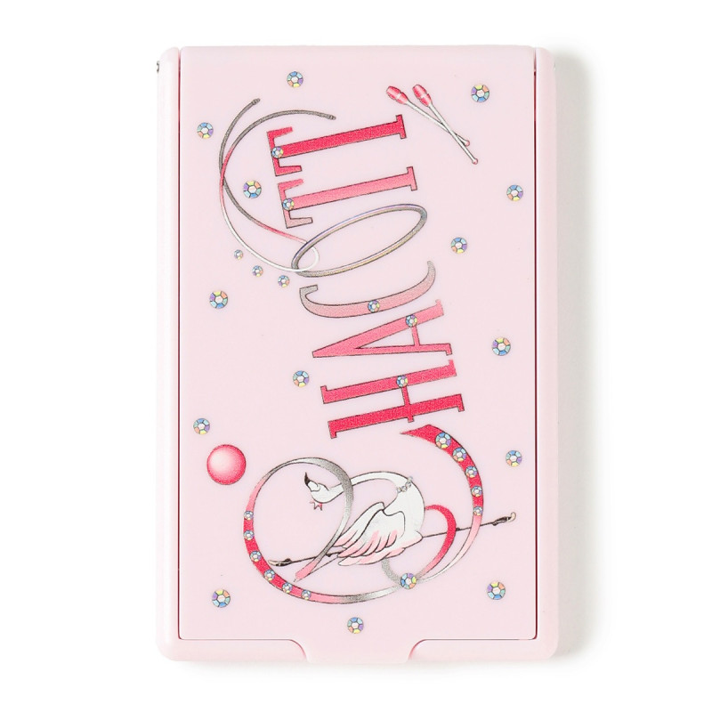 コンパクトミラー(ロイヤルピンク--)