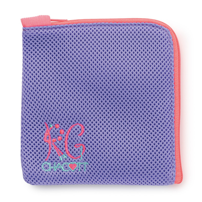 ウォッシャブルフラットポーチ(ラベンダー--)