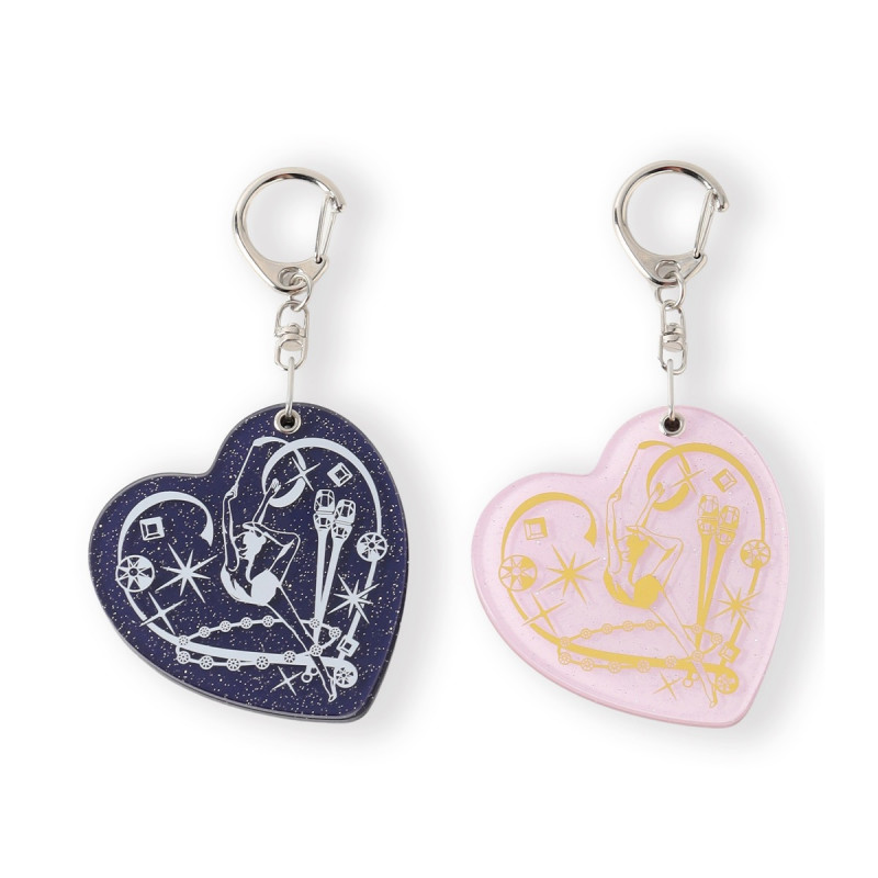 スライドミラーキーホルダー