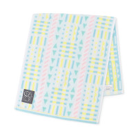 フェイスタオル(ターコイズブルー--)