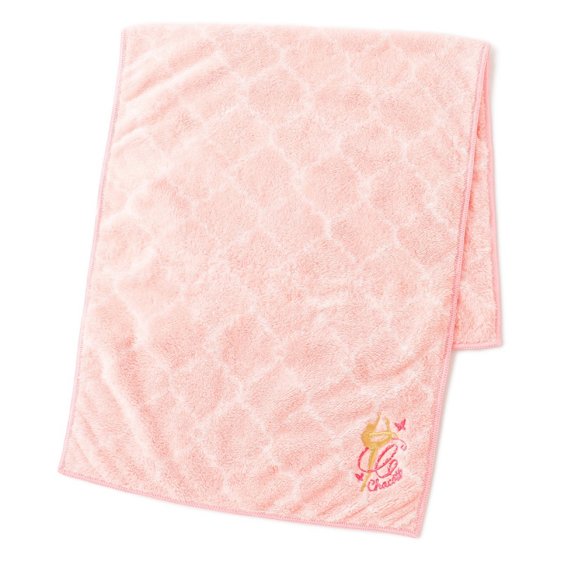 フェイスタオル(ベビーピンク--)