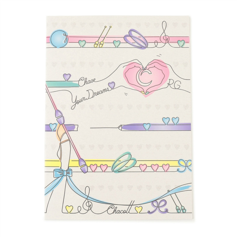 B5ノート[ シルエットイラスト]