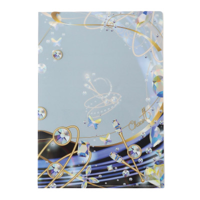 A4クリアファイル（ラインストーン）