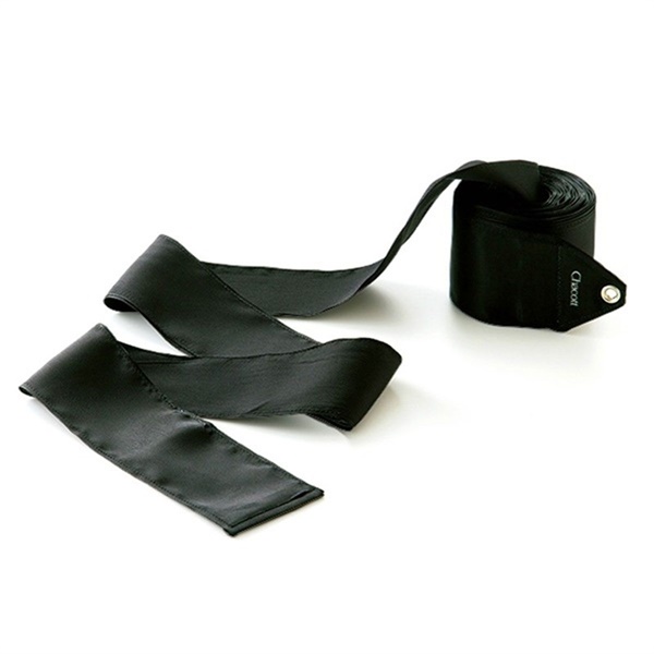 ドリルリボン（約2倍の重さの練習用リボン）(ブラック-6.0m)