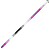 グラデーションリボン（５ｍ）(ライラック-5.0m)