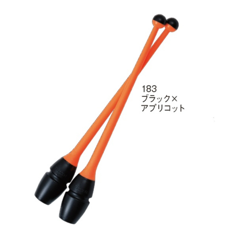 ジュニア・ラバークラブ（低反発）(ブラック×オレンジ-365mm)