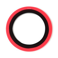 メッシュフープケース(スリム)(レッド--)