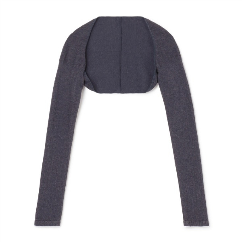 ★アームカバー〈サーモギア糸使用〉(ネイビー-M〜L)