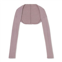 ★アームカバー〈サーモギア糸使用〉(グレイッシュライラック-M〜L)