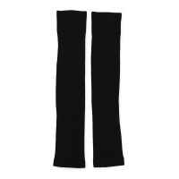 レッグウォーマー ミディアム丈 （サーモギア(R)糸使用）(ブラック-フリー)