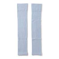 レッグウォーマー ミディアム丈 （サーモギア(R)糸使用）(ベビーブルー-フリー)