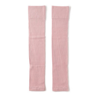 レッグウォーマー ミディアム丈 （サーモギア(R)糸使用）(ベビーピンク-フリー)