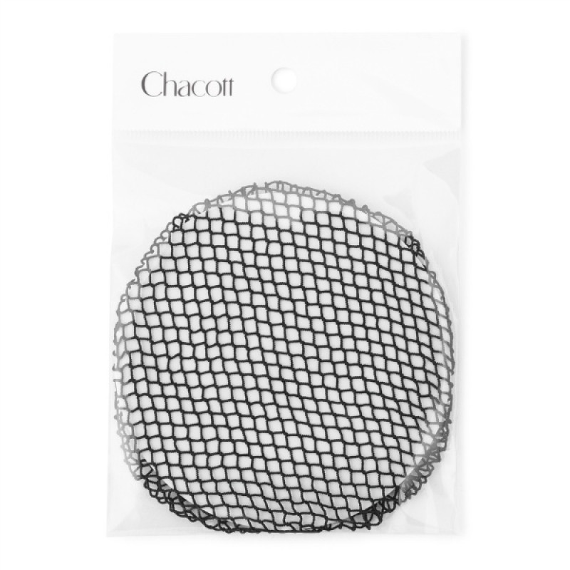 ヘアーネットL【ブラック】 384