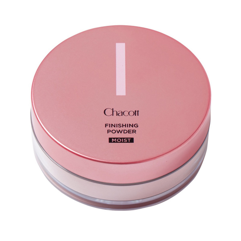 □チャコット フィニッシングパウダー モイストCA（パフ付き）(---)