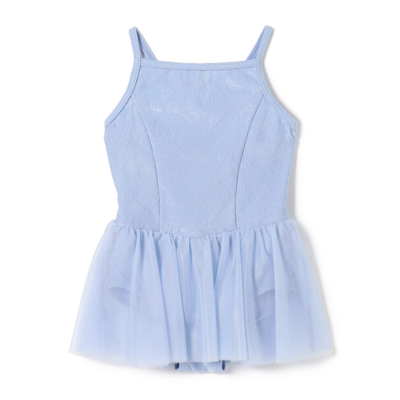 ★スカート付レオタード(ヒヤシンス-120)