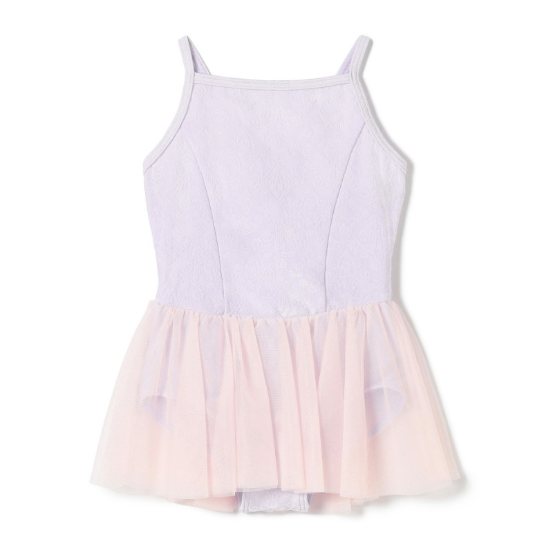 ★スカート付レオタード(ラベンダー-120)