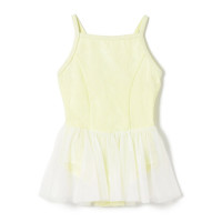 ★スカート付レオタード(イエロー-110)