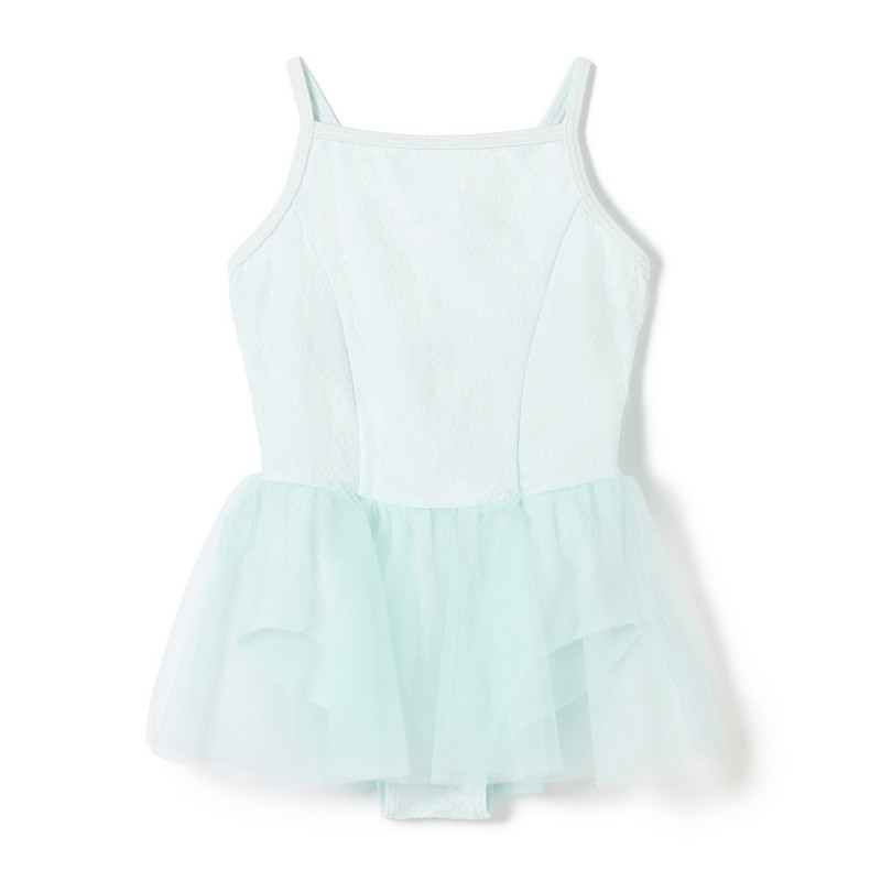 ★スカート付レオタード(アイスグリーン-130)