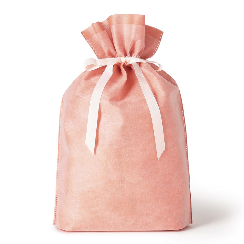 不織布リボンバッグ Mサイズ(---)