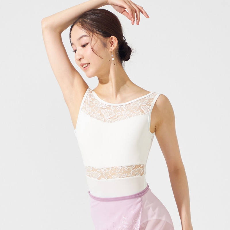 MAY NAGAHISA】ノースリーブレオタード 商品ページ | チャコット